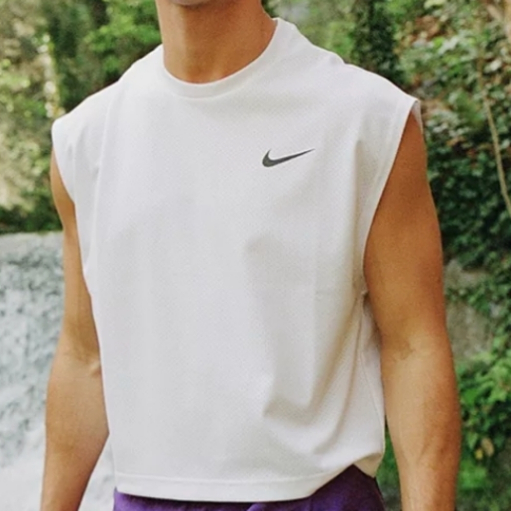 Buy 5 Get 3 Free Nike Uo Exclusive Cropped Swim Shirt, S, M & Xl, White